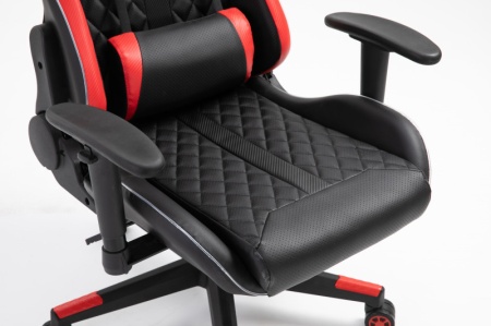 Gamingstoel Rood/zwart met LED - Img 5
