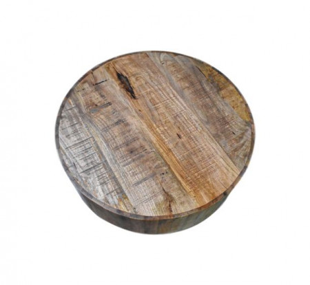 salontafel Mangohout rond 70cm - Koloniaal Teakhuis