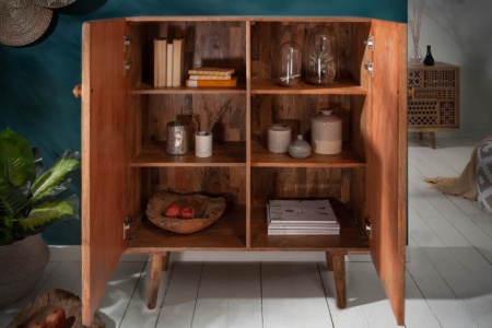 Massiev mangohout dressoir MARRAKESCH 100 cm - Img 4