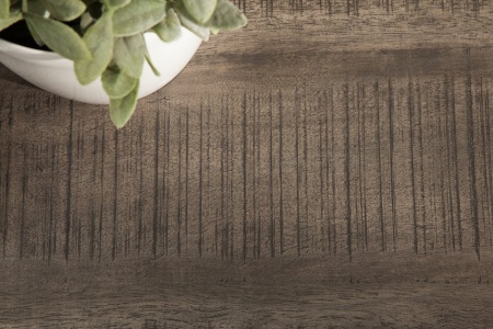 Massieve eettafel 160cm mangohout grijs ijzer industrieel design - Img 7
