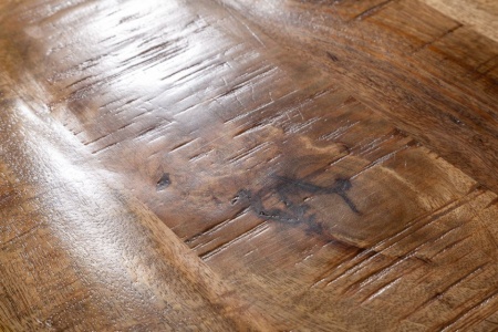Massieve eettafel IRON CRAFT 200cm mangohout industrieel design met X-poten - Img 6