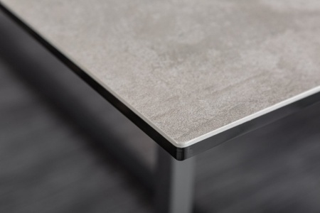 Moderne eettafel SYMBIOSE 200cm keramiek in betonlook 200cm - Img 8