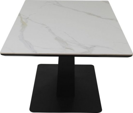 Moderne keramische salontafel 110cm in marmeren uitstraling - Img 5