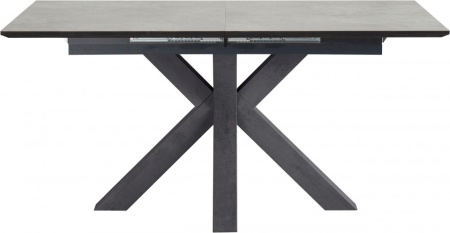 Moderne uitschuifbare eettafel 160-210 cm in keramische look - Img 7