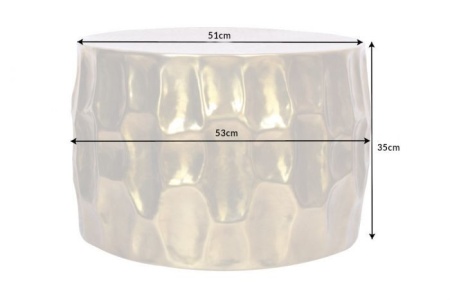 Salontafel Organic Orient Goud 55cm - Img 2