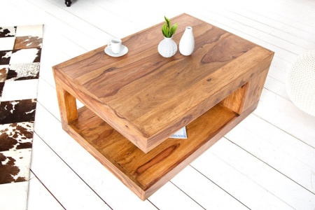 Salontafel Sheeshamhout Model: Giant - 90cm x 60cm - Img 3