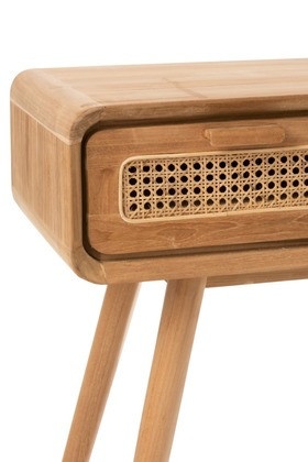 Console Teak Hout Naturel 100cm - Img 5