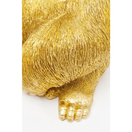 Decoratie figuur Monkey Gorilla Side XL Goud - Img 3