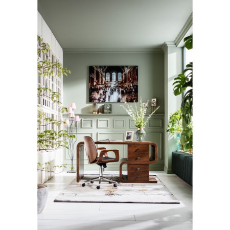 Kare design Bureau walnoothout 150x70cm van meubelontwerper Andreas Weber - Img 6