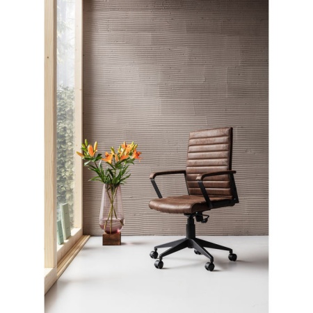 Kare design Bureaustoel Vintage Bruin model Labora - Img 6