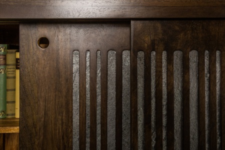 Massief dressoir ON 160cm mangohout met agaatsteen afwerking - Img 8