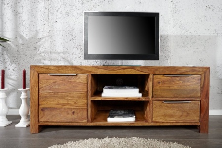 massief sheesham hout tv meubel 135 cm model lagos - Img 2