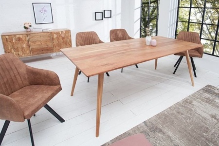 Massieve eettafel MYSTIC LIVING 200cm acacia naturel massief hout - Img 4