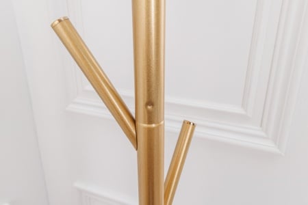 Moderne kapstok TREE 170 cm goud metalen kapstokhaak - Img 8
