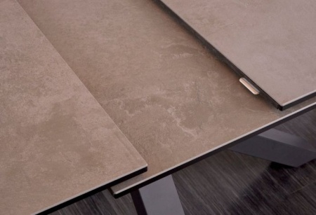 Moderne keramische eettafel ETERNITY 180-225cm betonlook uitschuifbaar - Img 6