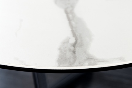 Moderne salontafel 90cm wit marmeren keramiek gemaakt in Italië - Img 6