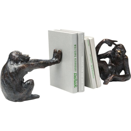 Boekensteun Aap (2 / Set) - Img 2