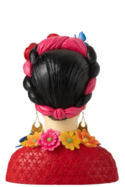 Buste Frida Kahlo Polyresine Large 40cm - Img 3
