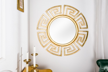design goudkleur wand spiegel EUPHORIA 85cm Leverbaar in december - Img 4