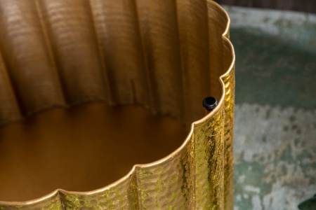 design handgemaakte Salontafel bladgoud look 60cm - Img 6