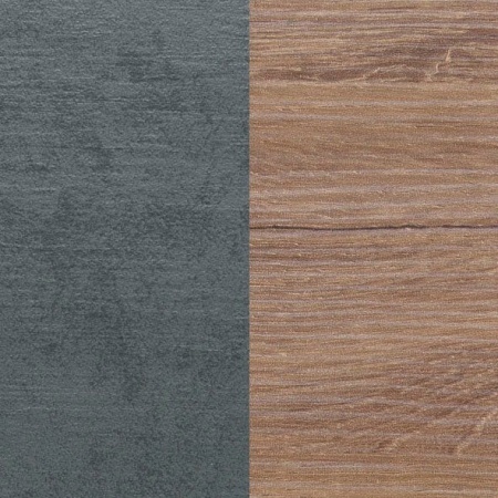 Eettafel 140cm kleur Stirling eiken Met U-vormig frame gelamineerd houtmateriaal - Img 2