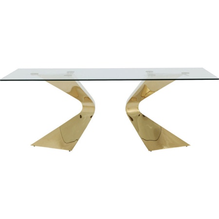 Eettafel Gloria Goud 200x100cm - Img 5