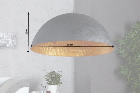 Elegante design hanglamp GLOW 50cm zwart goud hanglamp - Img 2