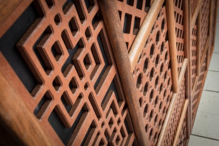 Massiev mangohout dressoir MARRAKESCH 100 cm - Img 6
