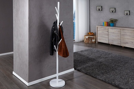 Moderne kapstok TREE 170 cm witte kledingstandaard - Img 2