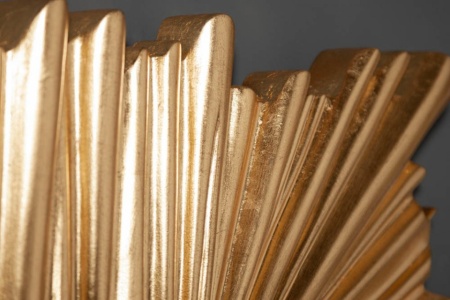 Moderne wandspiegel GOLDEN 96 cm goud met opvallende lijst - Img 6