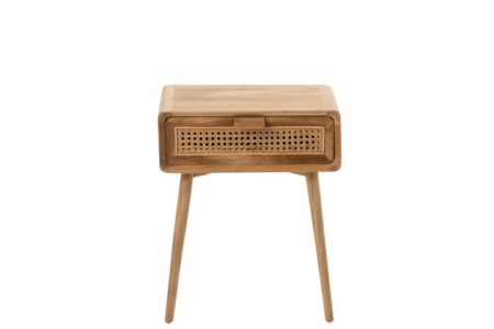 Nachtkast Teak Hout Naturel - Img 2