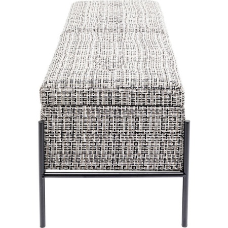 Bank 120cm met Knoppen en Opslag - Img 6