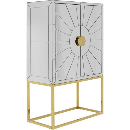 Barkast Queen met spiegelend glas, 147cm - Img 5