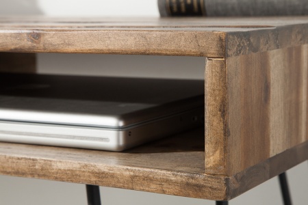 Bureau acacia hout SCORPION 110 cm - Img 5