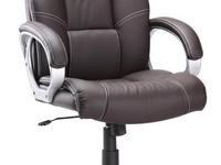Bureaustoel comfort PU Bruin - Img 4