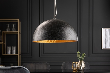 Elegante design hanglamp GLOW 50cm zwart goud hanglamp - Img 3