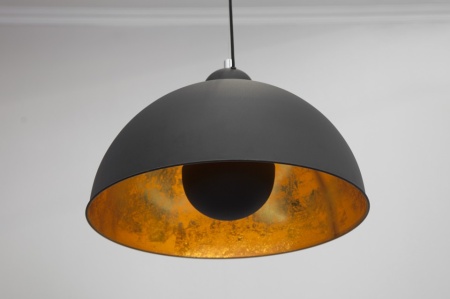 Hanglamp Model: Studio - Zwart / Goud - Img 2