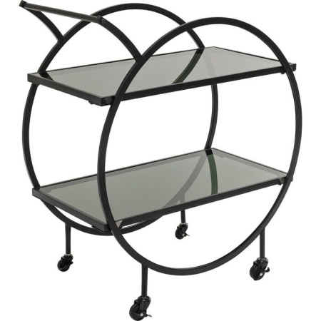Kare Design Bartrolley Tafel Loft Zwart - Img 6