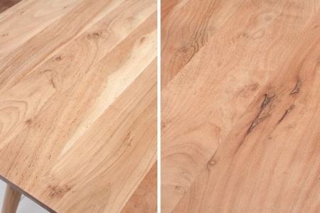 Massieve eettafel MYSTIC LIVING 200cm acacia naturel massief hout - Img 6
