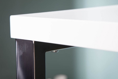 Modern hoogglans wit bureau140 cm witte hoogglans studietafel - Img 6