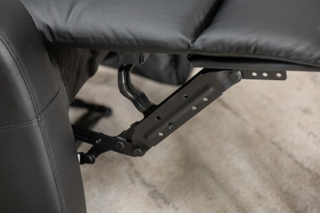 Moderne relax fauteuil HOLLYWOOD II zwarte tv fauteuil met ligfunctie - Img 8