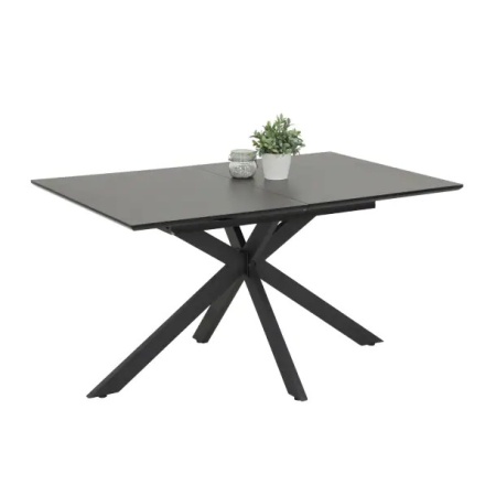 Uitschuifbare EETTAFEL Keramische look/antraciet 140>180 - Img 5
