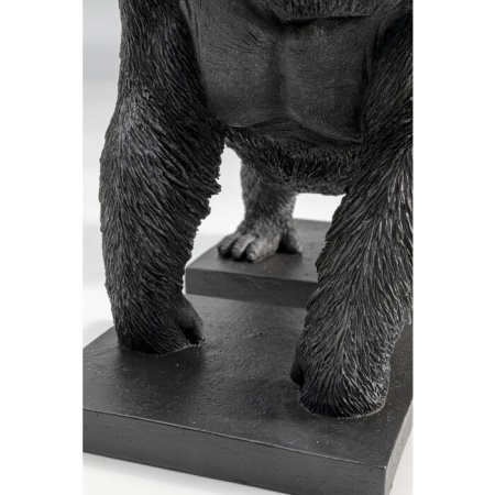 Boekensteun Gorilla Polyresin, Handgemaakt, Elke vrede uniek, Geassembleerd - Img 2