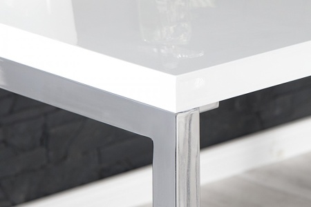 Bureau hoogglans wit white desk 160x60cm - Img 7