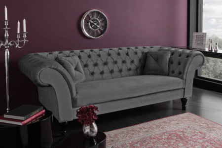 Chesterfield 3-zits bank PARIS 225cm