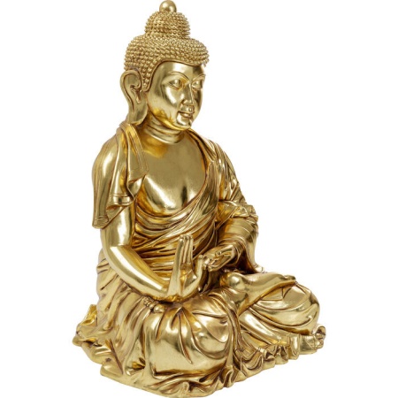 Deco Object Boeddha Gold 120cm - Img 5