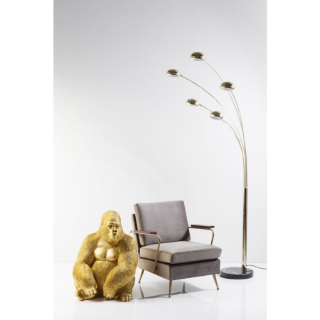 Decoratie figuur Monkey Gorilla Side XL Goud - Img 5
