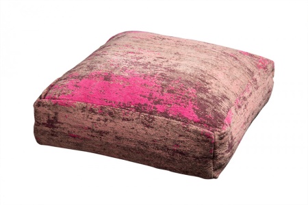 Design vloerkussen XL 70 cm rood roze abstract patroon zitkussen - Img 8