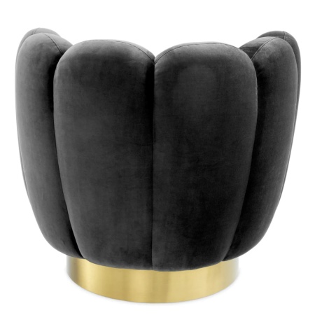 Draai Stoel SWIVEL MIRAGE van EICHHOLTZ donkergrijs/zwart - Img 4