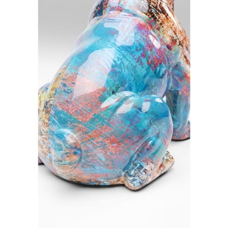 Gekleurde Deco Figuur Bulldog met zonnebril - Img 4